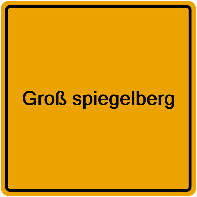 Einwohnermeldeamt24 Groß spiegelberg